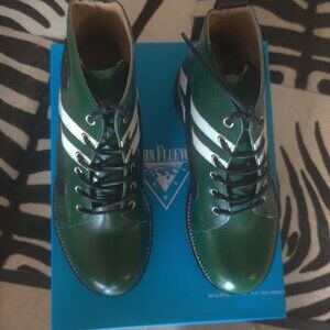John Fluevog Whitty style boots size 11.5W 9.5M New